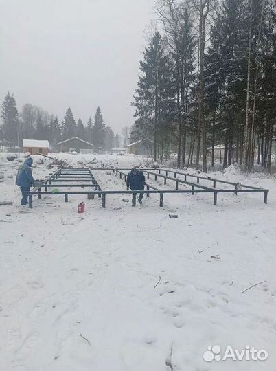 Винтовые сваи, реконструкция фундамента