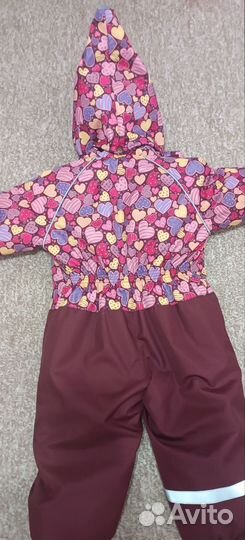 Зимний комбинезон для девочки 92 98