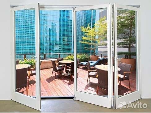 Гармошка раздвижка алюминиевая