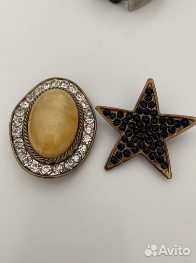Серьги, кольцо, подвеска, брошь