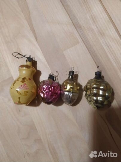 Елочные игрушки СССР