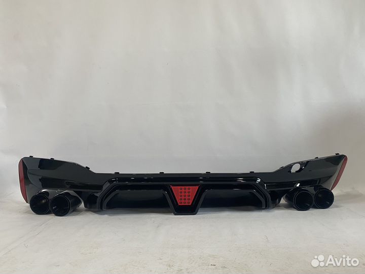 Диффузорсо стопом BMW G30 рестайлинг