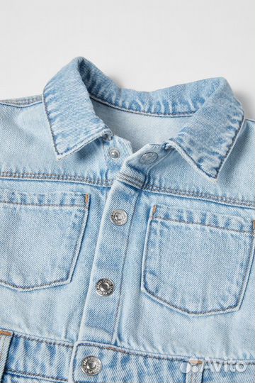Zara платье из денима