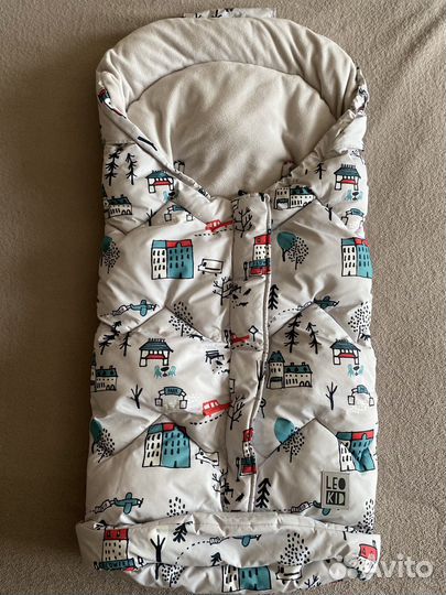 Конверт в коляску leokid