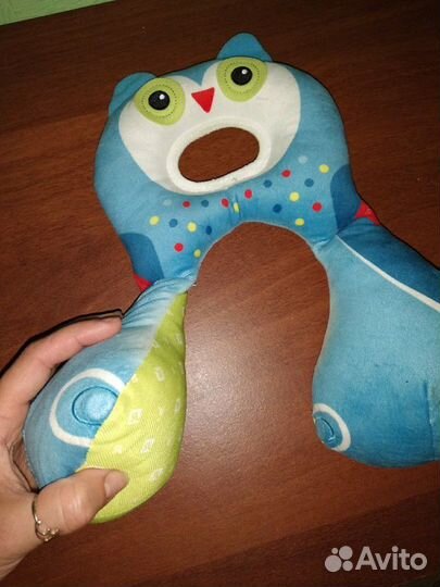 Подушка - подголовник Сова