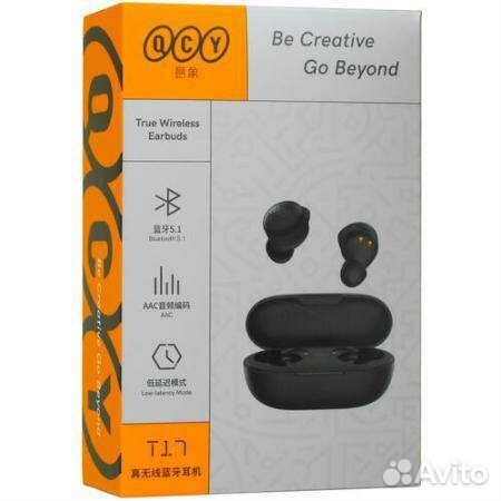 Наушники QCY (Xiaomi) T17 новые