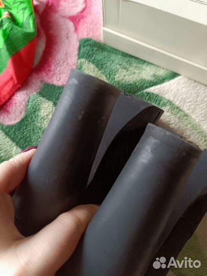 Ботильоны натуральная замша