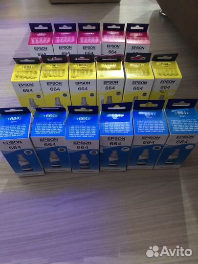 Чернила epson 664