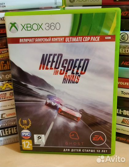 Need For Speed Rivals на Xbox 360 Лицензия