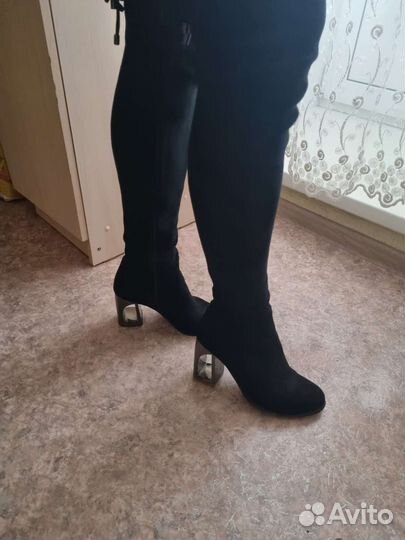 Сапоги ботфорты