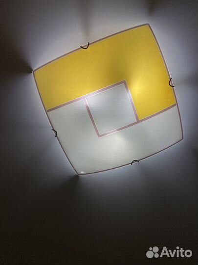 Светильник люстра потолочная бу