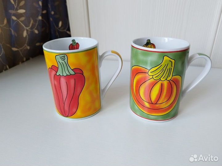 Набор для кофе. Подставка для ложки. Кружки