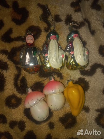 Елочные игрушки СССР