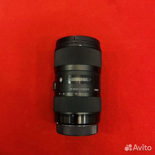 Sigma 18-35mm 1.8 canon