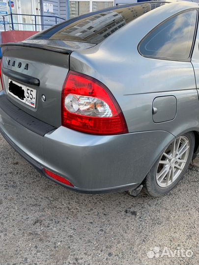 Задний бампер priora 2 хэтчбек