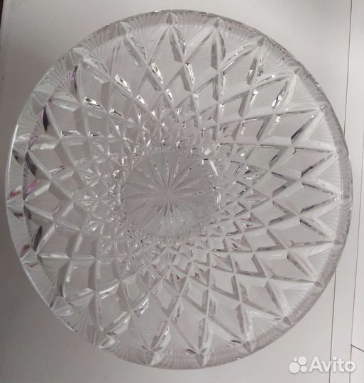 Салатница хрустальная СССР