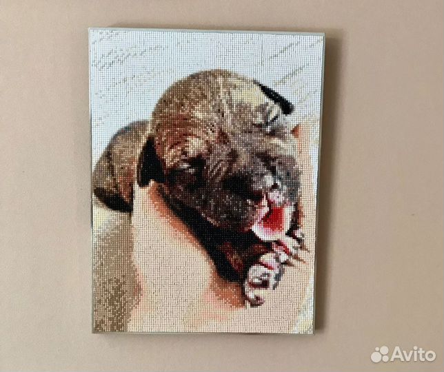 Алмазная мозаика по фото - производство