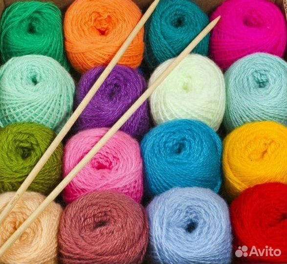 Пряжа акриловая нитки для вязания