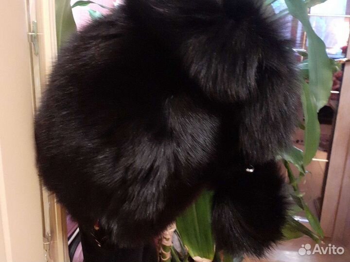 Шапка зимняя женская песец новая