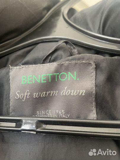 Пальто пух Benetton италия, 46 размер