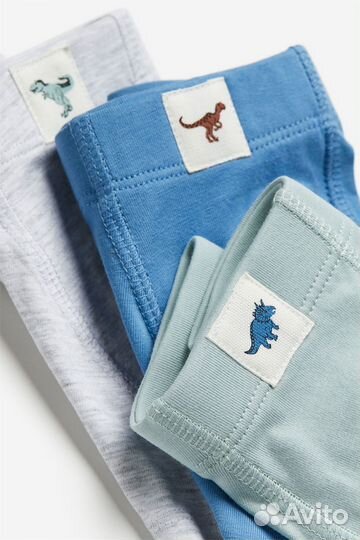 Трусы для мальчика hm динозавры 122/128