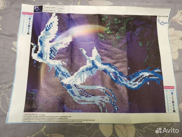 Алмазная мозаика готовые работы