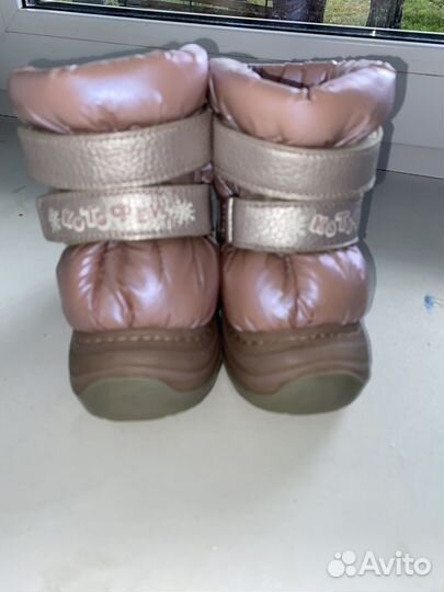 Зимние сапожки для девочки 20/21