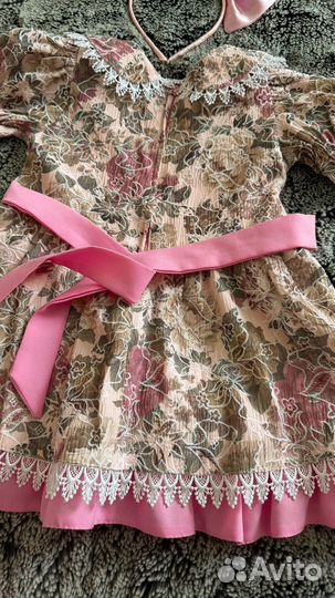 Костюм куклы на новый год р.92-98