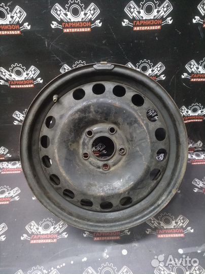 Штампованный диск R16 5х110 Opel Astra H