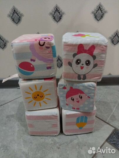 Мягкие кубики