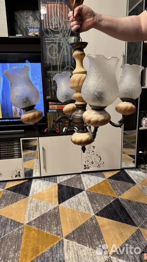 Люстра 4 рожка югославия