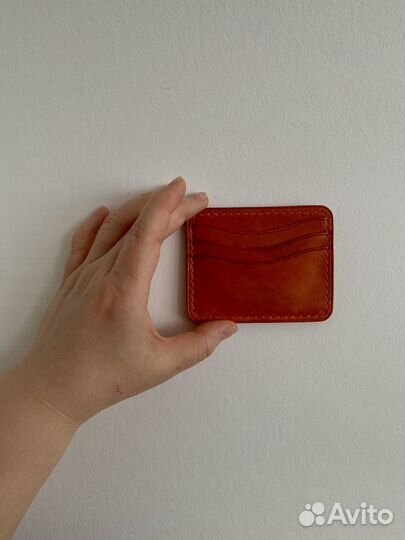 Картхолдер из натуральной кожи