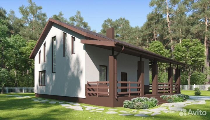 Проект жилого дома - 235,37 м2