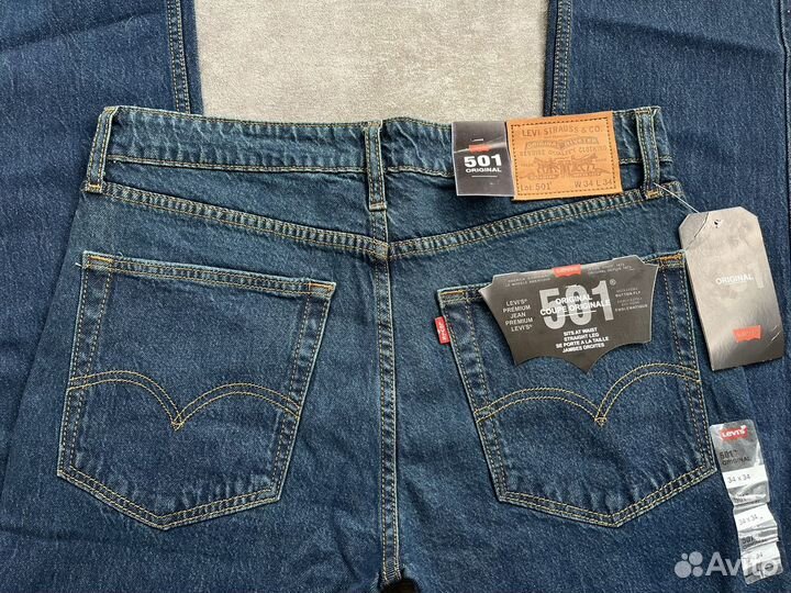 Levi's 501 Premium Ткань как мексиканская