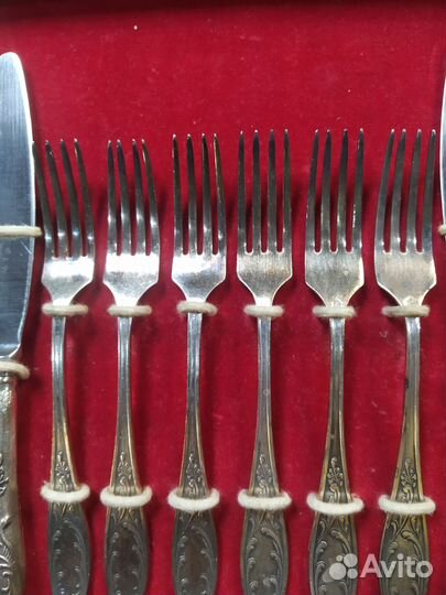 Столовый набор СССР мельхиор