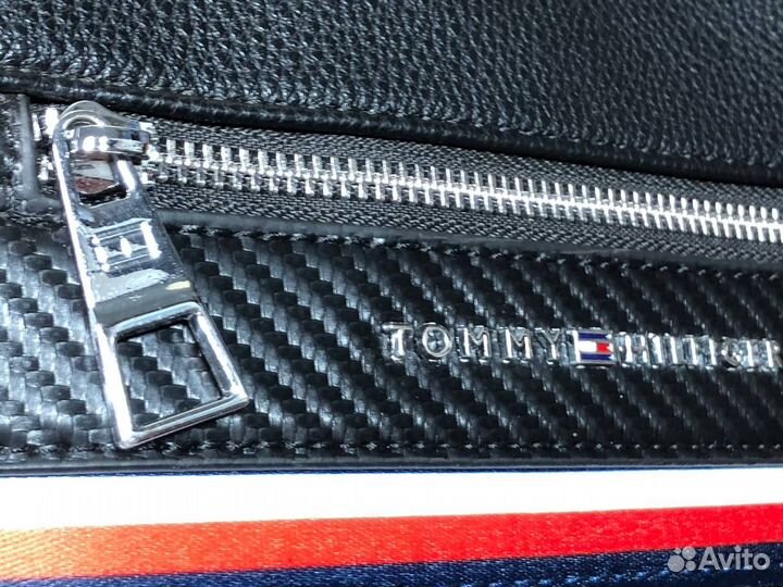 Сумка Tommy Hilfiger мужская чёрная. Новая