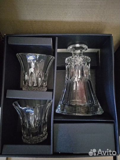 Набор хрусталь Ликер/Виски Богемия 7 пр.bohemia