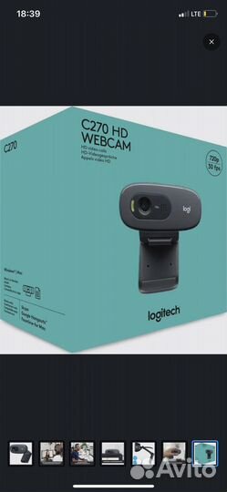 Web-камера с микрофоном C270