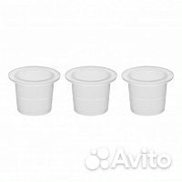 Колпачки для тату/пигмента/краски. (М 8мм, 100шт)