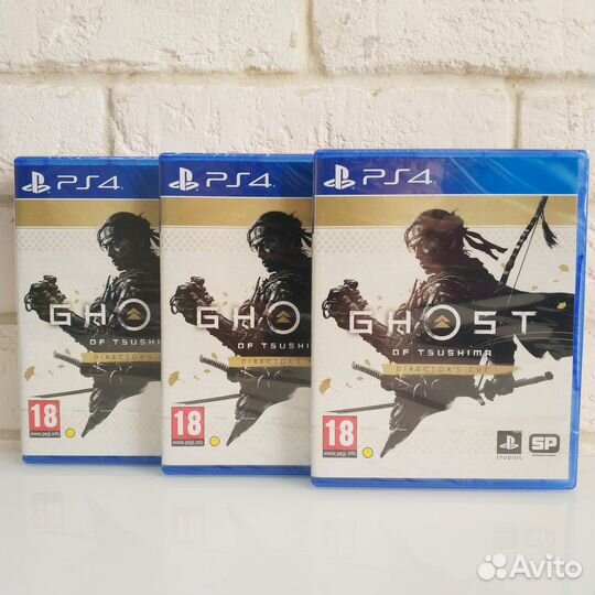 Ghost of Tsushima Director's Cut PS4 новый