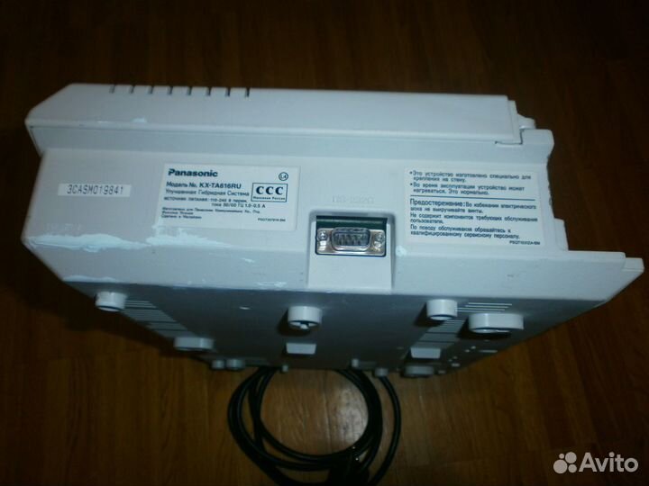 Мини атс panasonic та-616