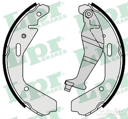 09130 Колодки тормозные барабанные