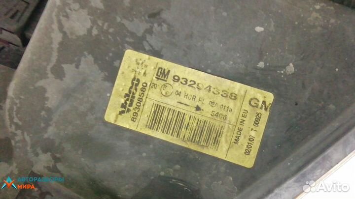 Фара правая Opel Meriva (A) рест. 2007