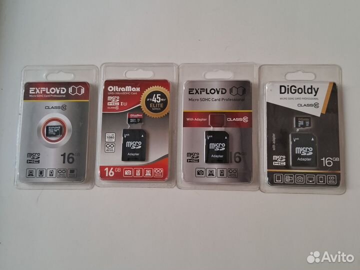 Карта памяти micro sd 16 gb
