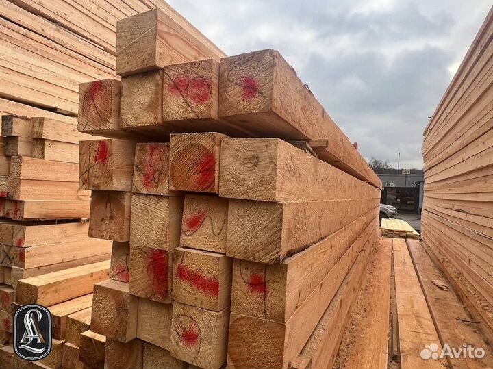 Брус обрезной осина. Любые объёмы