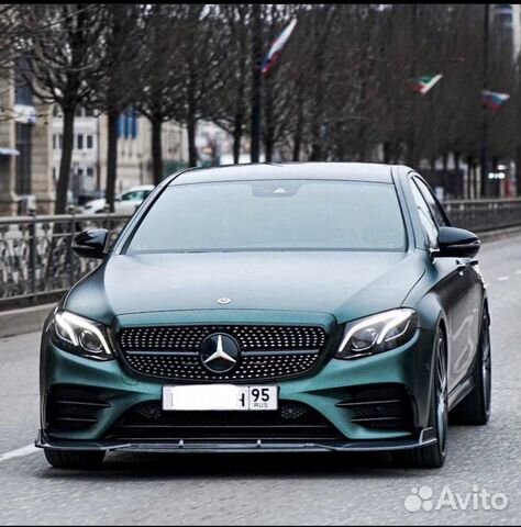 Решетка радиатора Diamond на Mercedes Benz W213