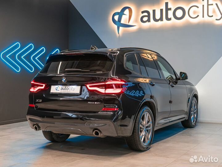 BMW X3 2.0 AT, 2021, 55 000 км