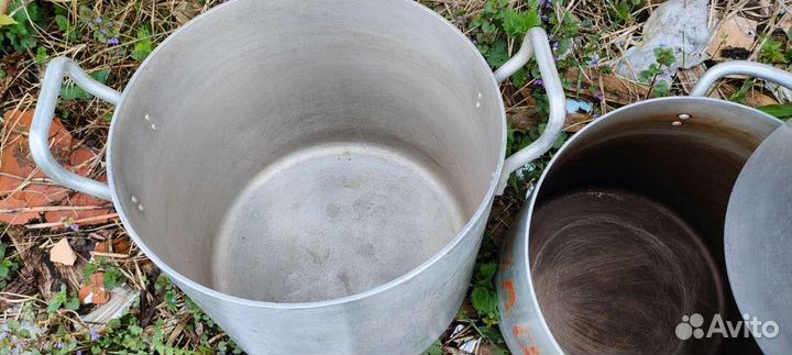 Кастрюля алюминиевая бу