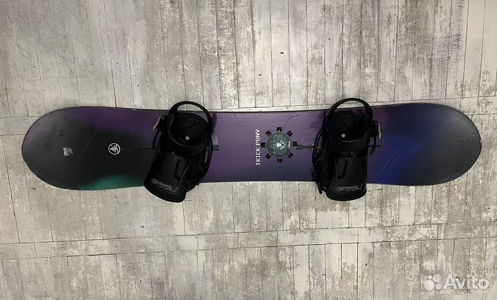 Сноуборд Burton Trick Pony 158 + Malavita EST L