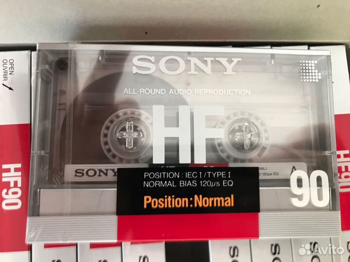 Аудиокассеты sony HF90A